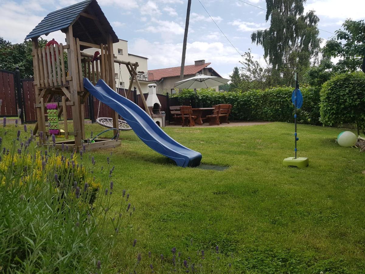 Dom Jastrzebia Z Basenem I Jacuzzi Leilighet Jastrzębia Góra Eksteriør bilde